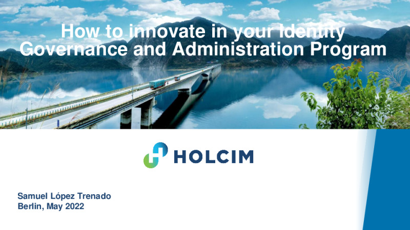 How to innovate your Identity Governance and Administration program