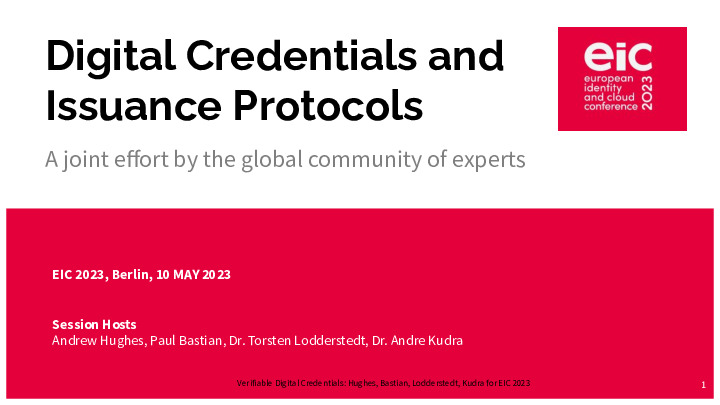 Verifiable Digital Credentials: Comparison of Characteristics, Capabilities and Standardization of Emerging Formats and Issuance Protocols