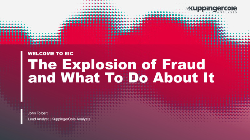 Fraud Reduction Intelligence Platforms - an Overview