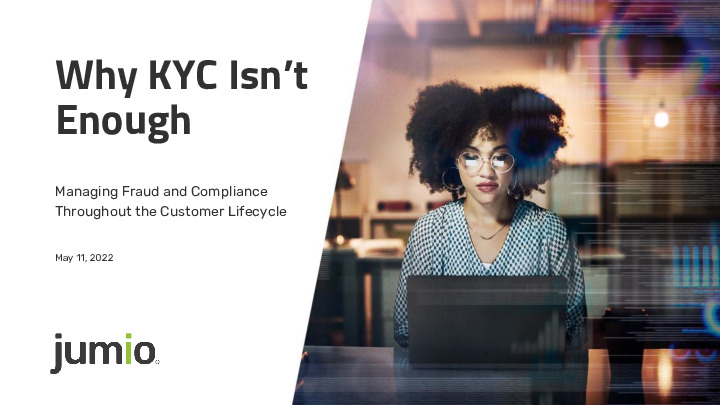 Why KYC Isn’t Enough