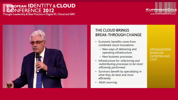 EIC 2012 Keynote: Conflicting Visions of Cloud Identity