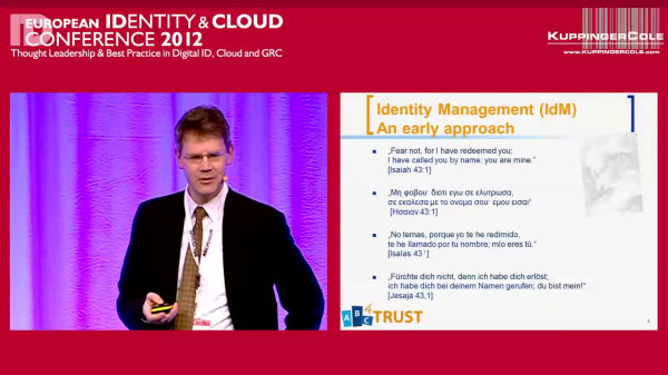 EIC 2012 Keynote: The Future of Attribute-based Credentials and Partial Identities for a more Privacy Friendly Internet