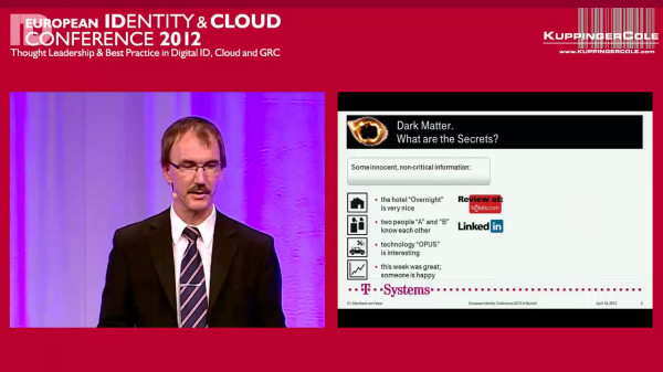 EIC 2012 Keynote: Top Challenges and Threats Security Managers Should Watch Out For